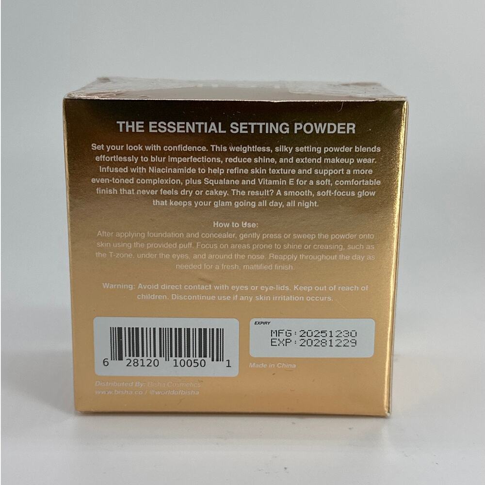 Bisha Essential Setting Powder Tokyo Translucent & Rice Water Makeup Primer - Picture 10 of 10